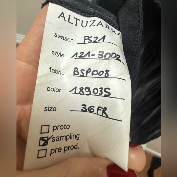 ALTUZARRA one Of A Kind Sample MIDI Dress Size 36 Fr - Picture 7 of 10